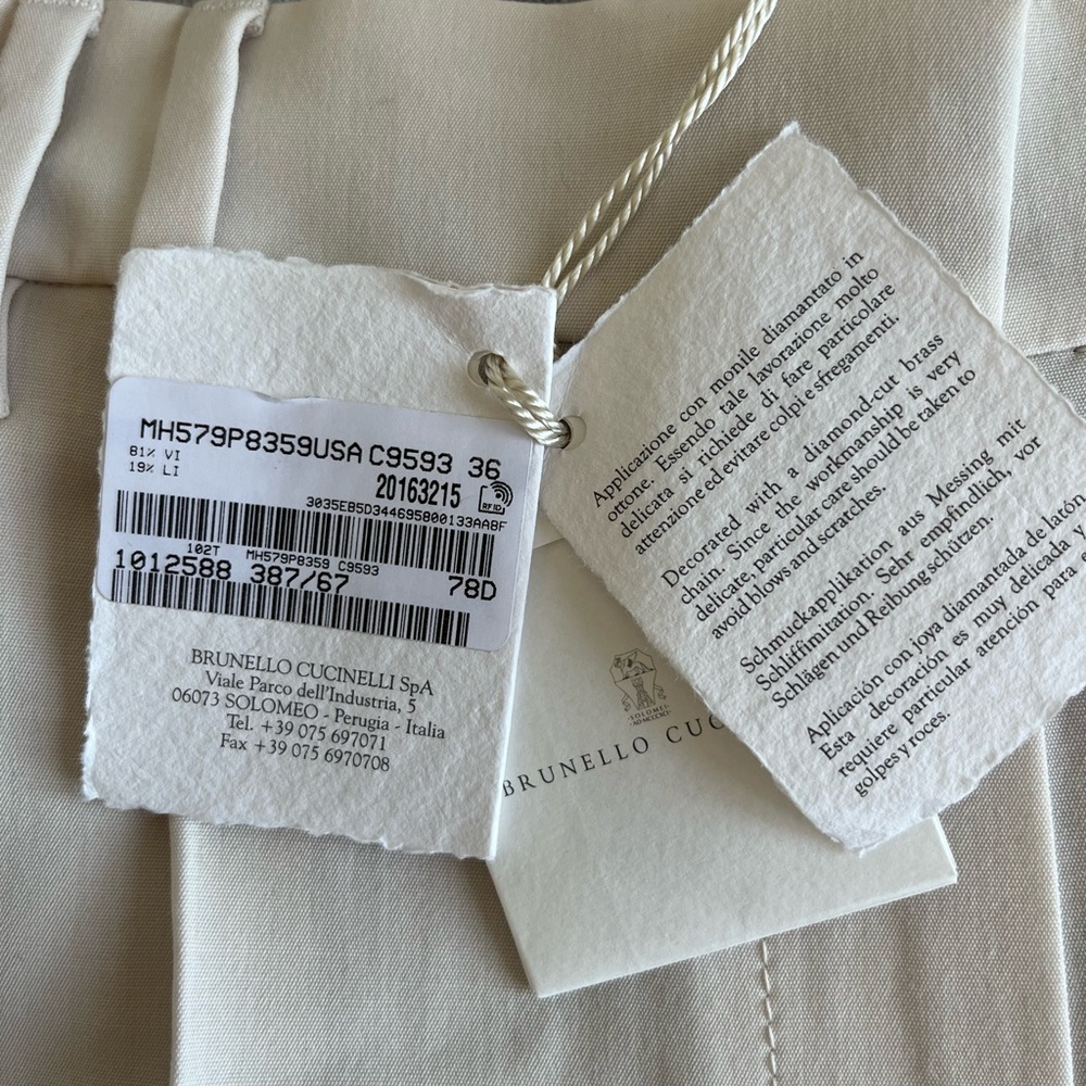 Brunello Cucinelli women’s trousers - Picture 4 of 4